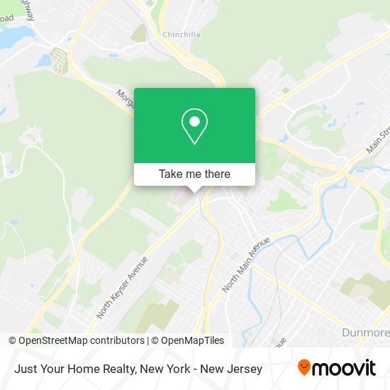 Just Your Home Realty map