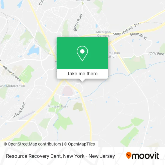 Resource Recovery Cent map