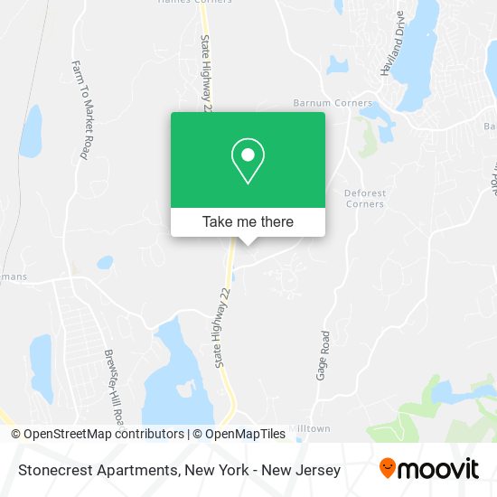 Mapa de Stonecrest Apartments