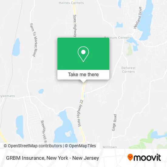 GRBM Insurance map