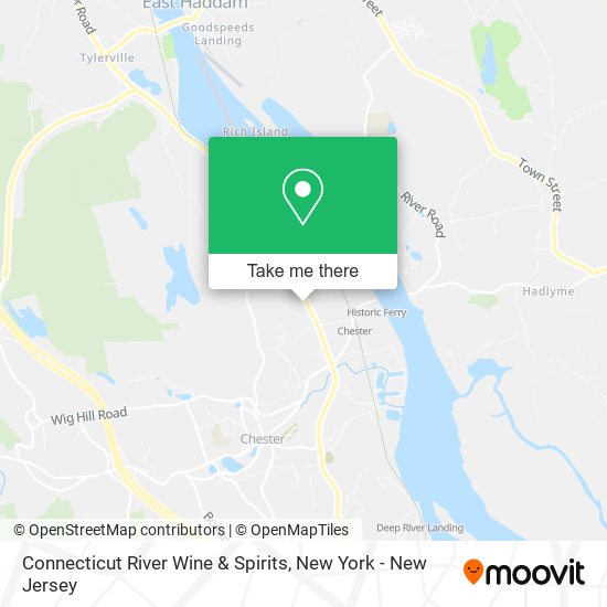 Connecticut River Wine & Spirits map