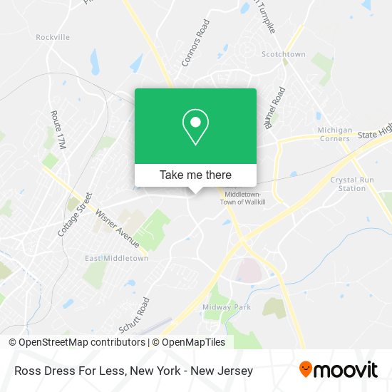Mapa de Ross Dress For Less