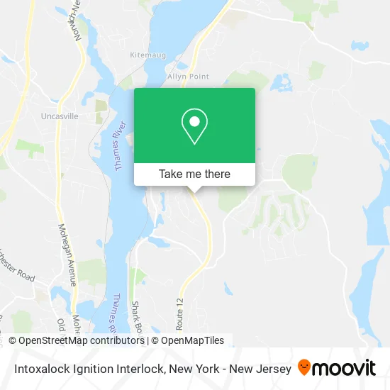 Intoxalock Ignition Interlock map