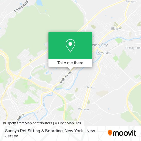 Mapa de Sunnys Pet Sitting & Boarding