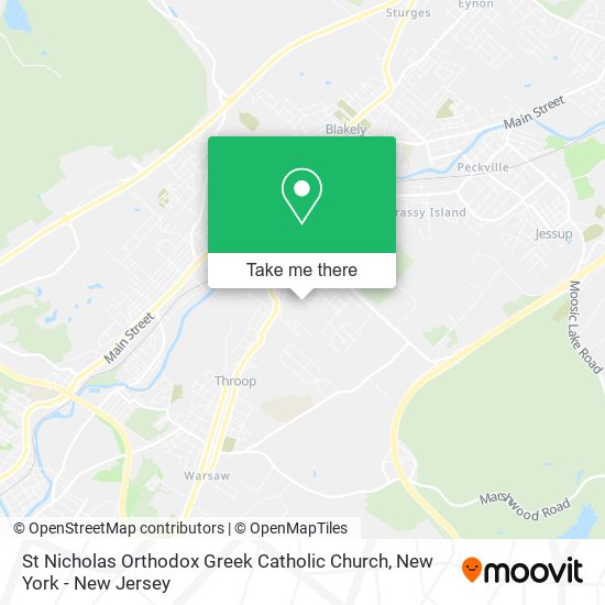 St Nicholas Orthodox Greek Catholic Church map