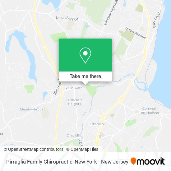 Pirraglia Family Chiropractic map