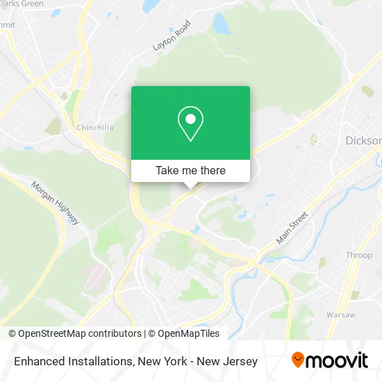 Enhanced Installations map