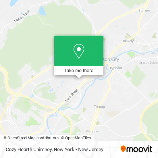 Cozy Hearth Chimney map