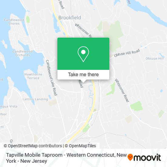 Tapville Mobile Taproom - Western Connecticut map