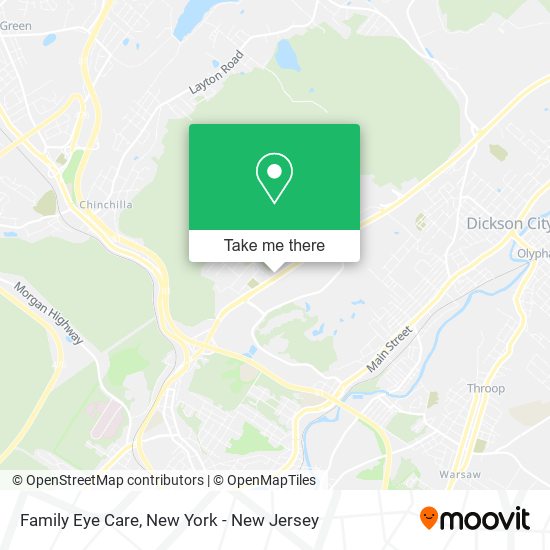 Family Eye Care map