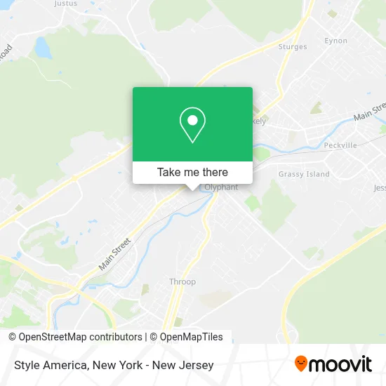 Style America map