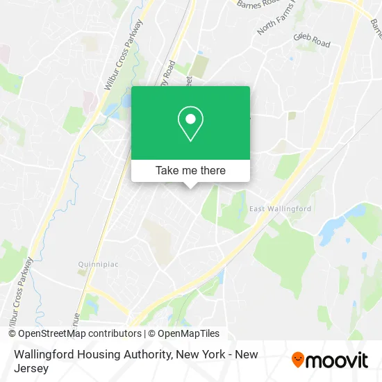 Wallingford Housing Authority map