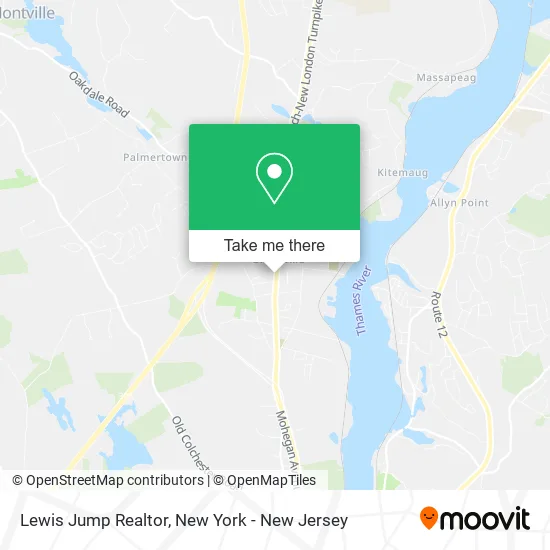 Lewis Jump Realtor map