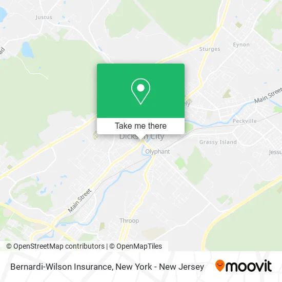 Bernardi-Wilson Insurance map