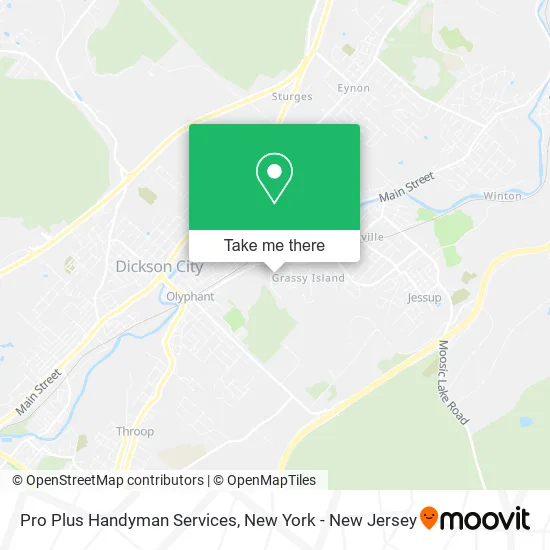 Pro Plus Handyman Services map