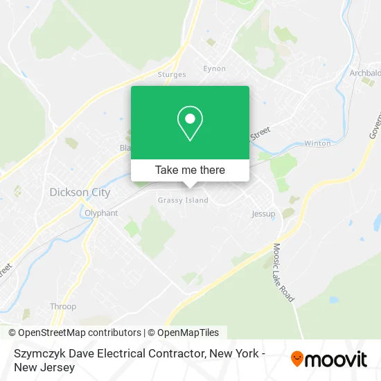 Szymczyk Dave Electrical Contractor map