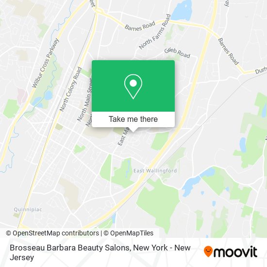 Brosseau Barbara Beauty Salons map