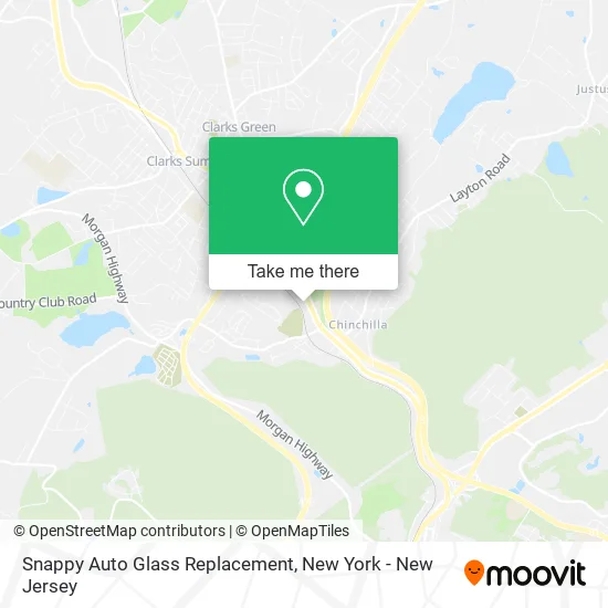 Snappy Auto Glass Replacement map