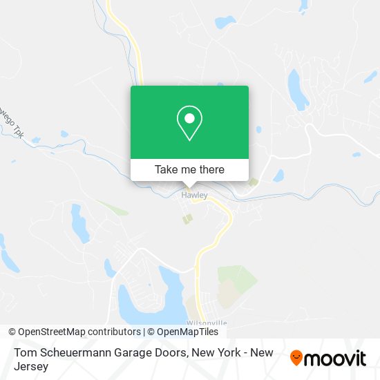 Tom Scheuermann Garage Doors map