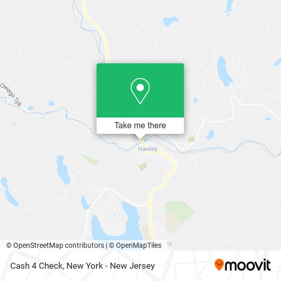 Cash 4 Check map