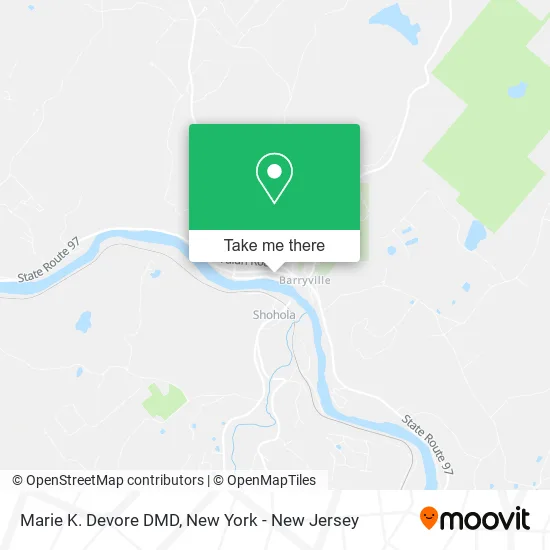Marie K. Devore DMD map