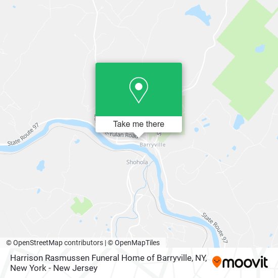Harrison Rasmussen Funeral Home of Barryville, NY map