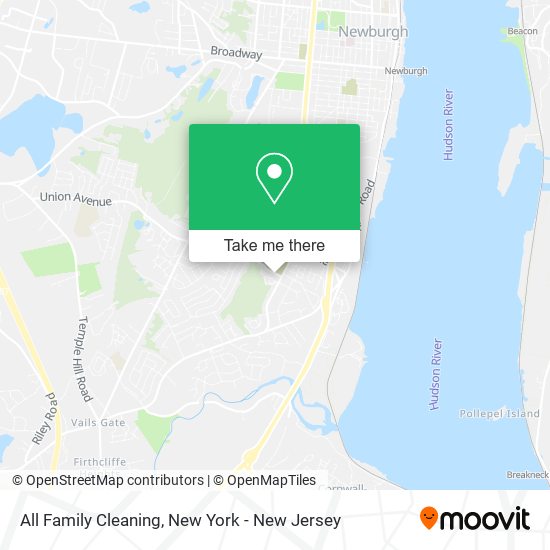 All Family Cleaning map