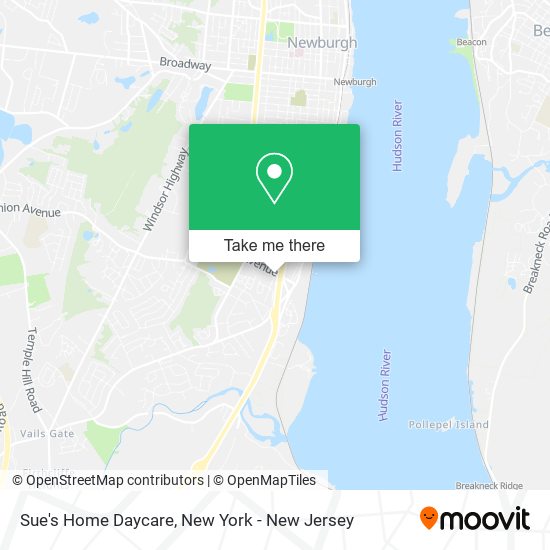 Mapa de Sue's Home Daycare