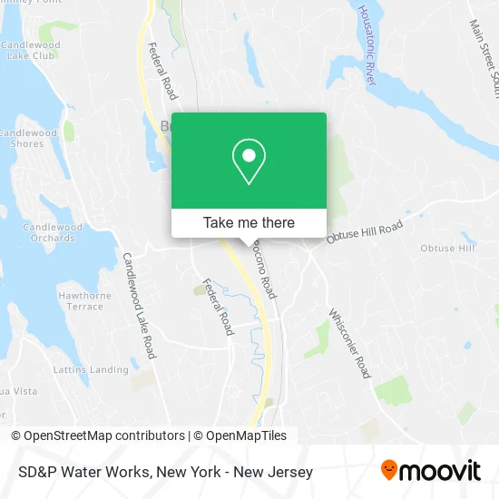 SD&P Water Works map