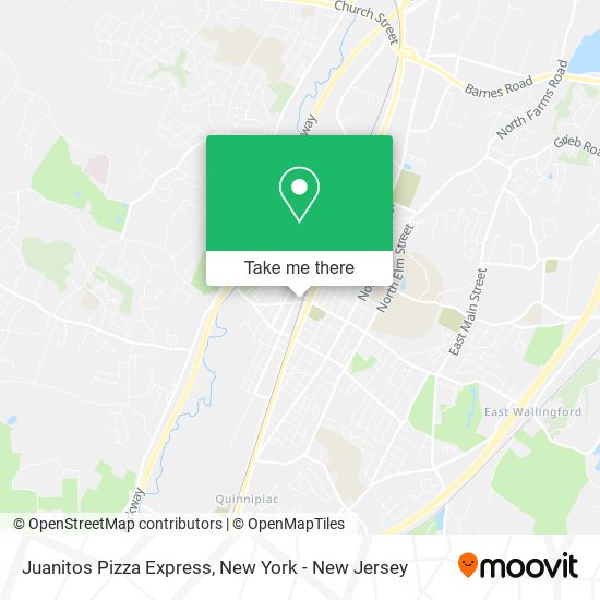 Juanitos Pizza Express map