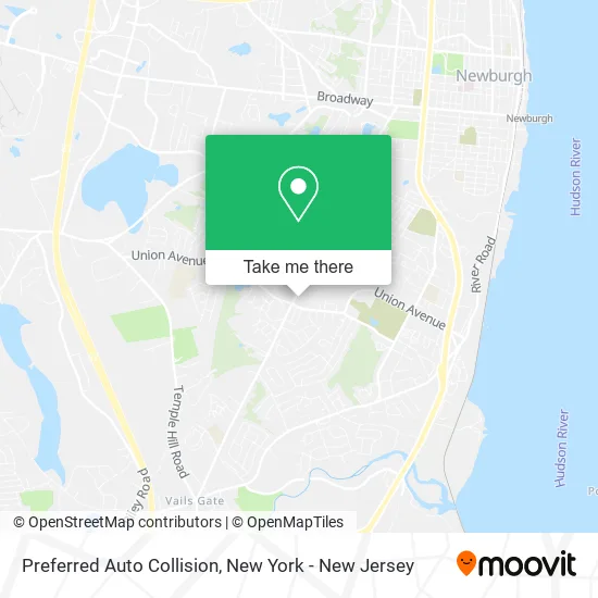 Preferred Auto Collision map