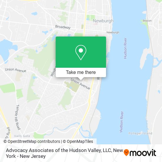 Advocacy Associates of the Hudson Valley, LLC map