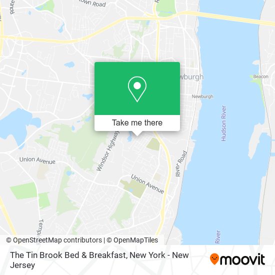The Tin Brook Bed & Breakfast map