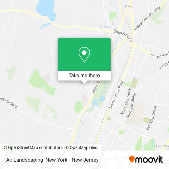 Ak Landscaping map