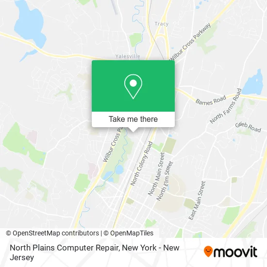 North Plains Computer Repair map