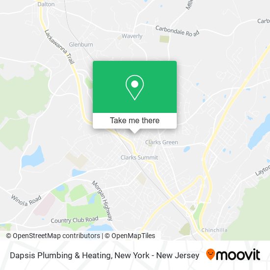 Dapsis Plumbing & Heating map