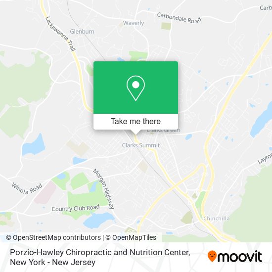 Mapa de Porzio-Hawley Chiropractic and Nutrition Center