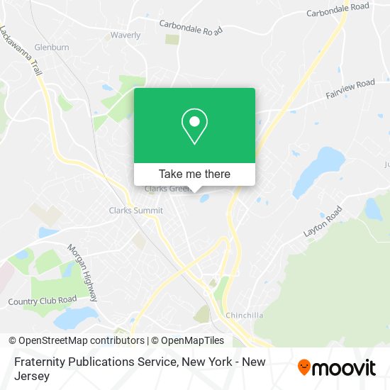 Mapa de Fraternity Publications Service