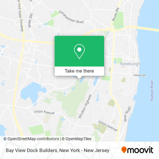 Bay View Dock Builders map