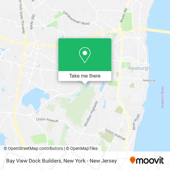 Bay View Dock Builders map