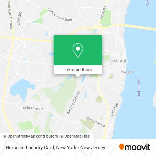 Hercules Laundry Card map