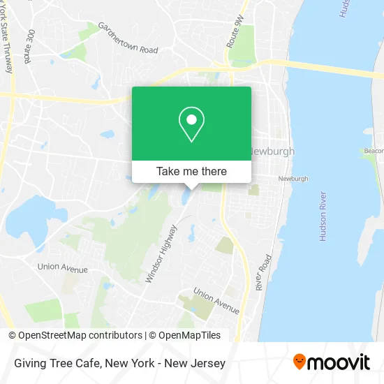 Giving Tree Cafe map