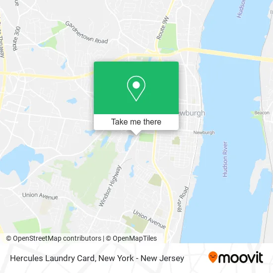 Hercules Laundry Card map