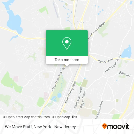 We Move Stuff map