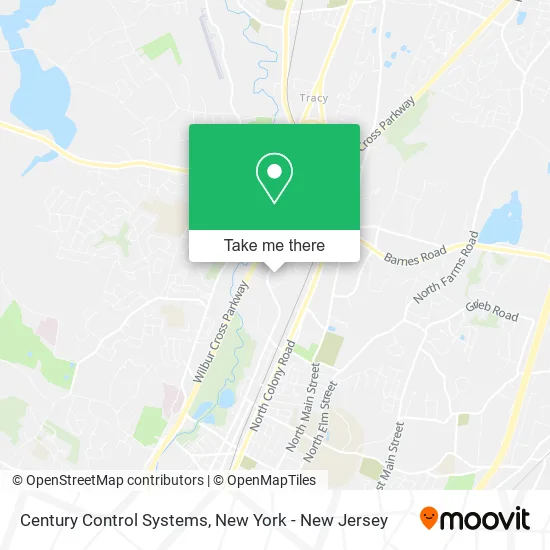 Century Control Systems map