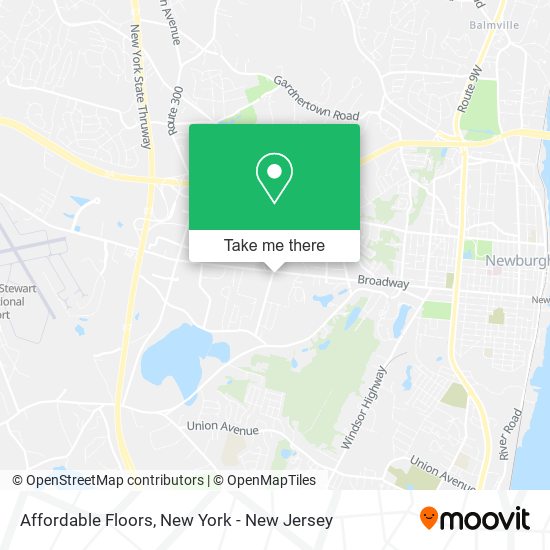 Mapa de Affordable Floors