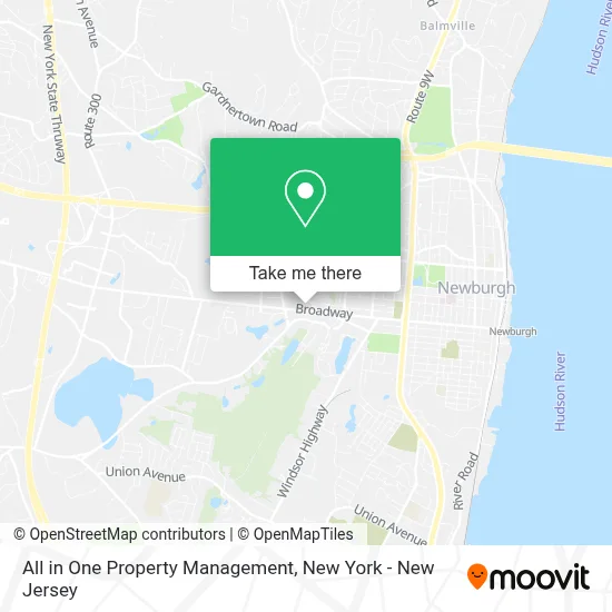 All in One Property Management map