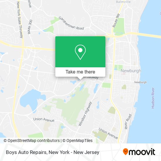 Mapa de Boys Auto Repairs