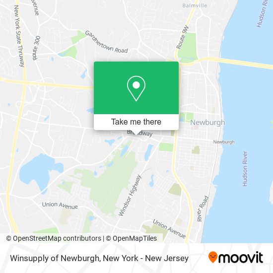 Mapa de Winsupply of Newburgh