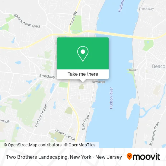 Two Brothers Landscaping map